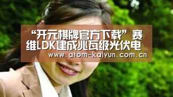 “开元棋牌官方下载”赛维LDK建成兆瓦级光伏电站(图3) 开元棋牌